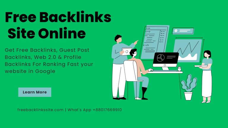 Free & Premium Backlinks – Profile, Web 2.0, Guest Posts & More
